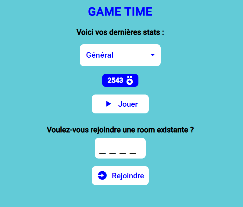 Quiz multijoueur